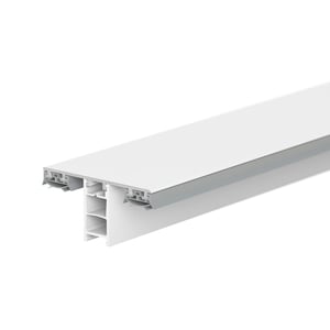 Mendig | Koppelprofiel | 12 - 15 mm | Aluminium | Wit | 3,50 m