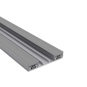Mendig | Onderprofiel | Aluminium | Blank | 4,50 m