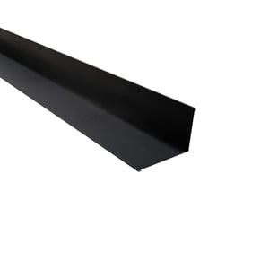 Wandafwerking van staal, 0,50 mm, mat polyester gecoat in RAL 7024, hoofdweergave