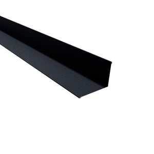 Wandaansluiting Antracietgrijs 0,50 mm staal met 80 µm Shimoco-coating, hoofdaanzicht