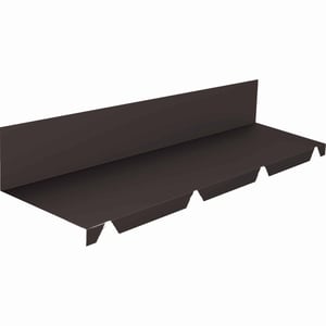 Wandaansluiting staalplaat RAL 8019, 0,50 mm, hoofdweergave