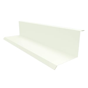 Wandafwerking type 1 van staal, 0,75 mm dik, in Grijswit (RAL 9002) met 50 µm PURLAK coating