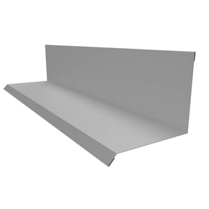 Muuraansluiting | Typ 2 | 10 cm x 11 cm x 2,00 m | 90° | Staal 0,50 mm | 25 µm Polyester | 9007 - Grijs aluminiumkleurig