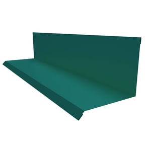Wandafwerking Type 2 van mosgroen staal, 0,75 mm dik, 25 µm polyestercoating, hoofdweergave
