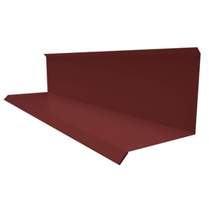 Wandafsluiting type 3 koperbruin staal 0,75 mm, 90 graden hoek, hoofdweergave