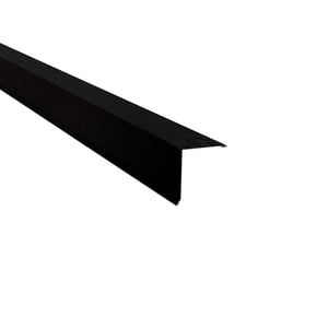 Lessenaarsdak nokafsluiting Gitzwart RAL 9005 staal 0,50 mm, 80 µm Shimoco, hoofdweergave