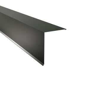 Nok lessenaarsdak | 20 x 25 cm | 85° | Staal 0,63 mm | 25 µm Polyester | 6020 - Chroomoxydegroen