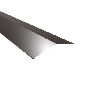 Nokvorst plat, Chocoladebruin RAL 8017, 0,63 mm staal, 25 µm polyester coating