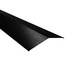Nokvorst plat, staal 0,50 mm, zwart matpolyester, hoofdweergave