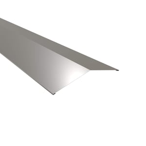 Nokstuk vlak | 19,8 x 19,8 cm | 150° | Aluminium 0,70 mm | 25 µm Polyester | 9007 - Grijs aluminiumkleurig