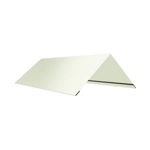 Nokvorst vlak Grijswit (RAL 9002), 0,75 mm, 50 µm PURLAK, hoofdaanzicht