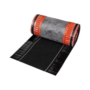 Nokvorst- / Hoekkeperband | Rol 5,00 m | Breedte 32 cm | Zwart