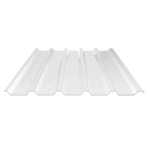 Polycarbonaat damwandplaat | 207/35 | 1,20 mm | Helder | UV-wering 2-zijdig | 2,00 m