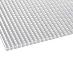 Polycarbonaat kanaalplaat | 16 mm | Breedte 1,20 m | Helder | Blueline | 3,00 m