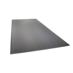 Polycarbonaat kanaalplaat | 16 mm | Breedte 98 cm | Antracietgrijs | Novalite | 3,00 m