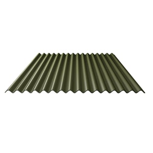 Stabipol polyester lichtplaat golfprofiel 76/18, 0,85 mm, groen, hoofdweergave