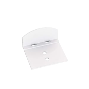 Profielafsluithoeken | Voor 10 mm platen in A4 profiel | Aluminium | 2 stuk | Wit