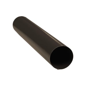 Regenpijp van staal, bruin, 50 µm polyurethaan coating, hoofdweergave