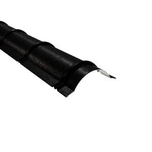 Nokvorst halfrond Gitzwart RAL 9005, 0,50 mm staal, Shimoco coating, hoofdweergave