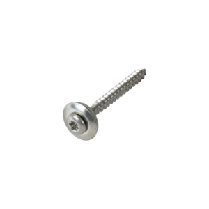 RVS schroef blank, met schotelkop en Torx-aandrijving, voor afstandhouders op houtconstructie