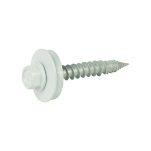 RVS schroef RAL 9002 met zeskantkop en afdichtring, hoofdweergave