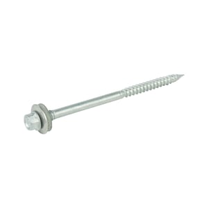 RVS schroeven | Voor montage profieltop op houten constructie | 6,0 x 99 mm E16 | Blank