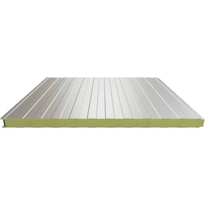 Sandwich Paneel Wall 1150 40 | Gevel | Kern 4 cm | 25 µm Polyester | 9002 - Grijswit | 3,00 m