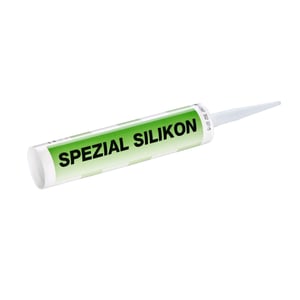 Scobalit siliconen kit, wit, koker met groen etiket Speciale Siliconen