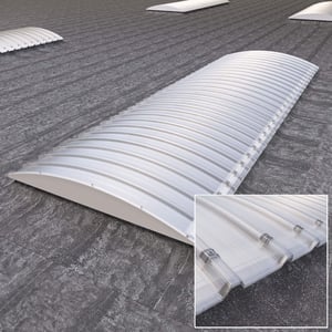 Stabilight lichtstraat | Type GT38/20 | Buitenkant opstand 2,35 m