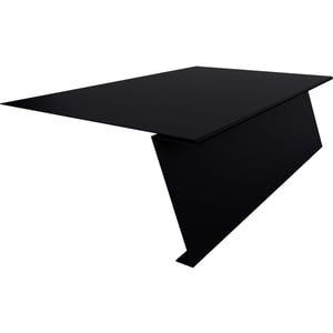 Startprofiel voor staande naad profiel PD-510-S, zwart, 0,50 mm staal, 50 µm PURMAT® coating