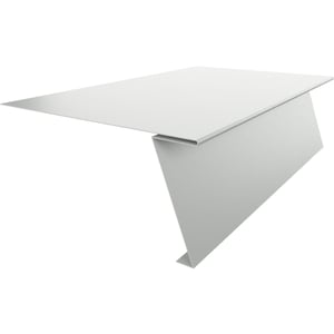 Startprofiel voor felsplaat PD-510-S, lichtgrijs RAL 7035, 0,50 mm staal, hoofdaanzicht