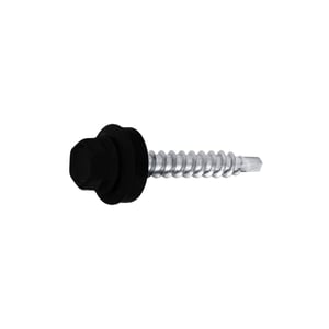 Verzinkte schroeven | Voor montage dal op houten constructie | 4,8 x 35 mm D14 | Gitzwart