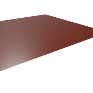 Vlakke plaat Roodbruin (RAL 8012) 0,63 mm, hoofdweergave