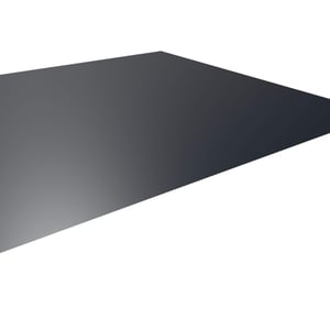 Vlakke plaat antracietgrijs RAL 7016 0,50 mm, Puramid gecoat, hoofdaanzicht