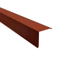 Gevelpan uit staal, Terracotta, 0,50 mm, 35 µm matpolyester coating