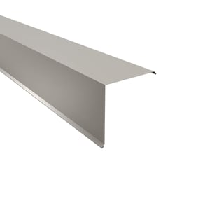 Windveer Grijswit (RAL 9002) van staal, 0,75 mm, hoofdweergave