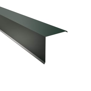Gevelhoek Mosgroen (RAL 6005) van staal, 0,50 mm, 60 µm Puramid, hoofdweergave