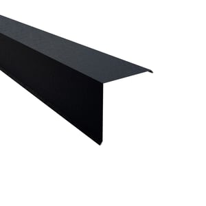 Windveer antracietgrijs 0,50 mm staal met Shimoco coating, hoofdaanzicht