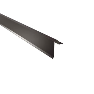 Gevelhoek Stehfalzprofiel 33/500 van staal 0,75 mm in RAL 8017 Chocoladebruin, hoofdaanzicht