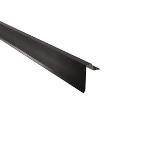 Gevelhoek Stehfalzprofiel 33/500, donkergrijs (RAL 7024) van 0,50 mm staal, matpolyester gecoat