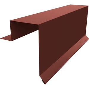 Windveer | Felsplaat PD-510-S | Staal 0,50 mm | 25 µm Polyester | 8012 - Roodbruin