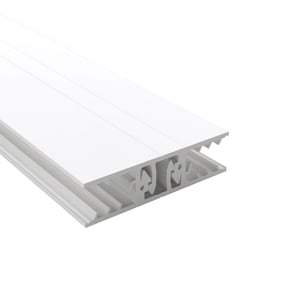 Zeven | Koppelprofiel | 10 mm | Kunststof | Wit | 2,02 m