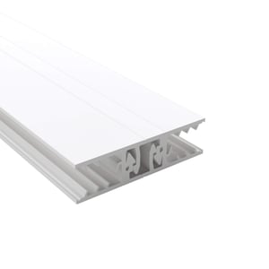 Zeven | Koppelprofiel | 10 mm | Kunststof | Wit | 6,02 m