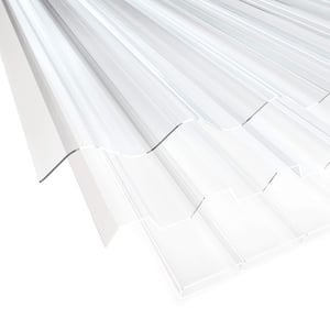 VLF lichtplaten van PVC, polycarbonaat (PC) en acrylaat (PMMA) in verschillende vormen, sterktes en kleuren