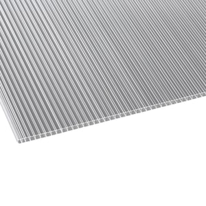 10 mm dikke kanaalplaat van polycarbonaat, stabiel en lichtdoorlatend