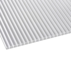 16 mm meerwandige plaat van polycarbonaat, isolerend en weerbestendig
