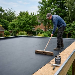 Handleiding voor het leggen van EPDM-dakfolie op het platte dak