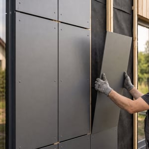 Handleiding voor het monteren van HPL-laminaatplaten aan de gevel