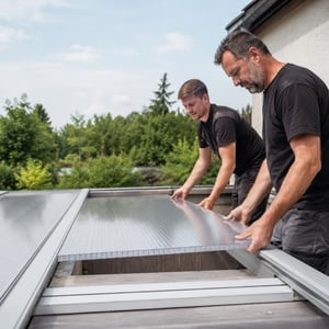 Handleiding voor het leggen van kanaalplaten in het profielsysteem