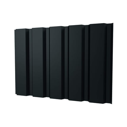 Damwandplaat T35/207M voor wand, antracietgrijs (RAL 7016), 0,63 mm staal met 25 µm polyester coating